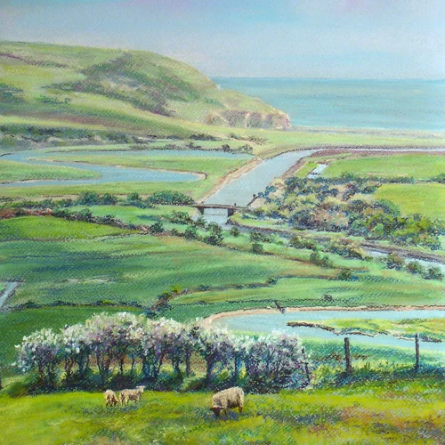 Cuckmere Haven from Frog Firle Farm