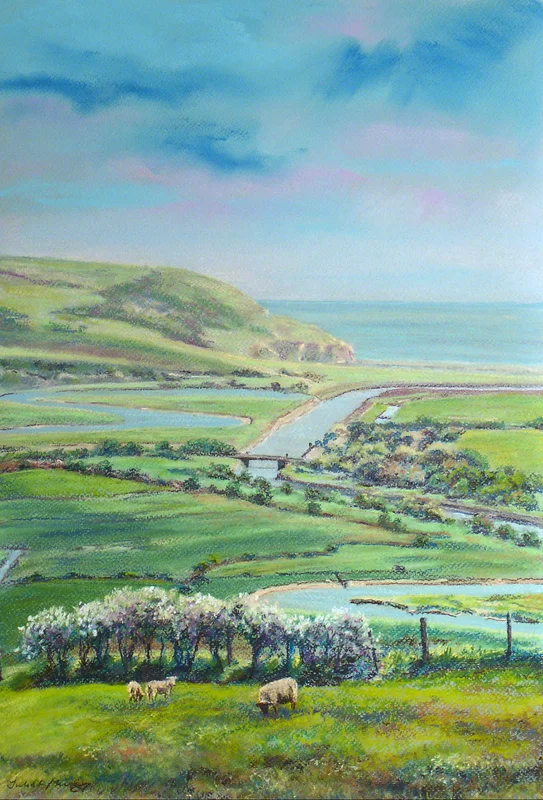 Cuckmere Haven from Frog Firle Farm